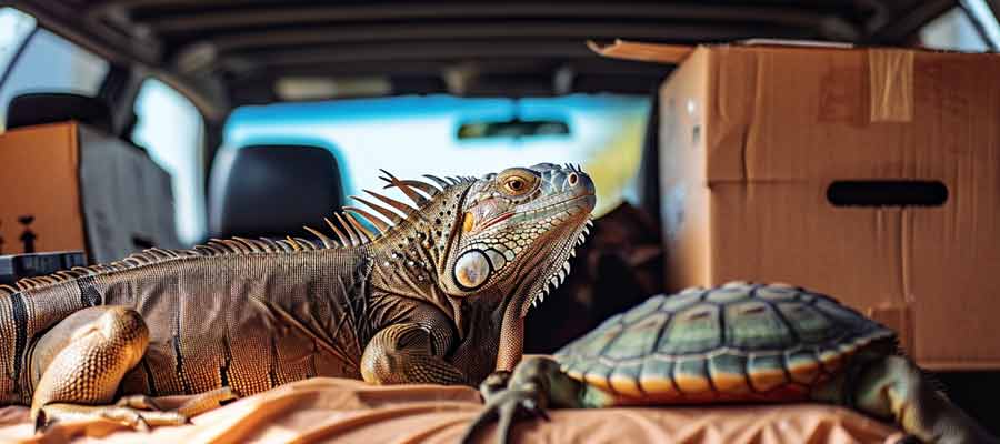 do not move reptiles without consulting a lawyer