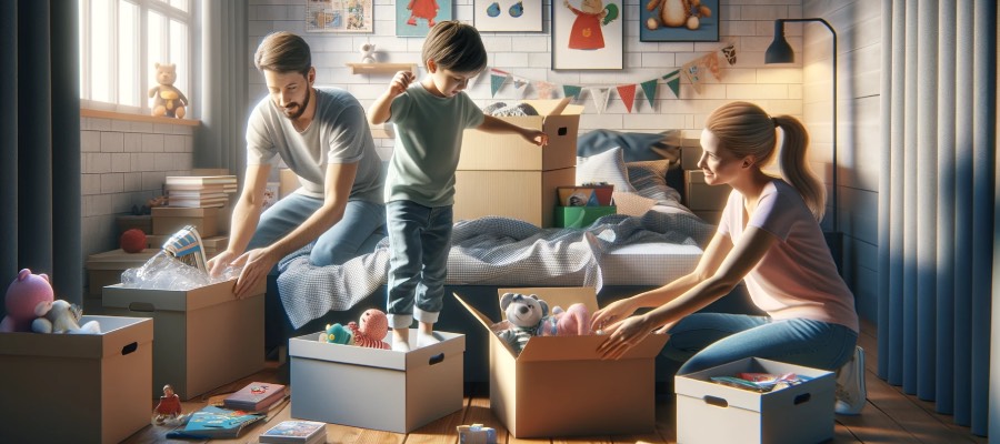 preparing to move with kids