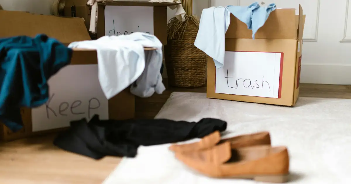 donating unused items, moving tips denver