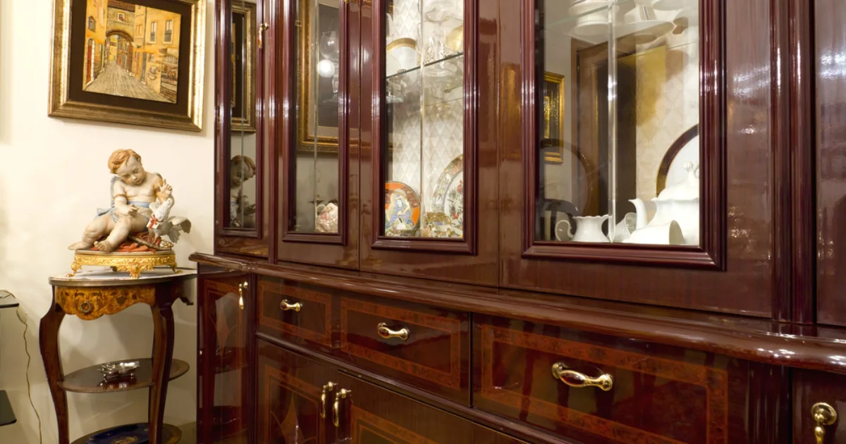 fragile items located during in-home walkthrough