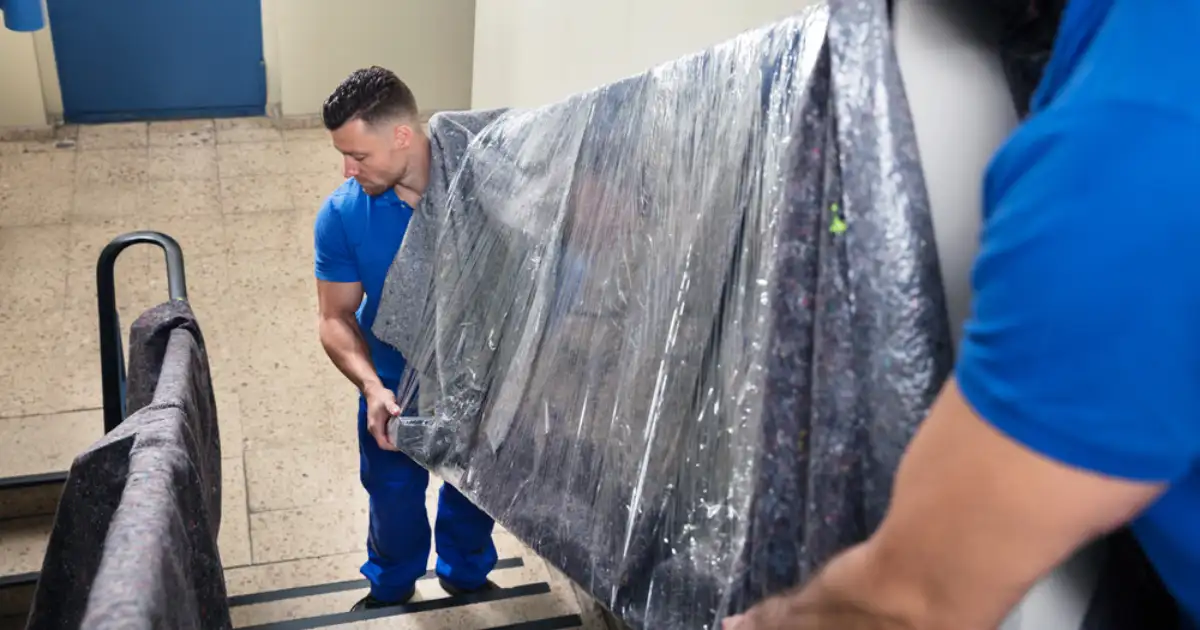 experienced local movers with sofa