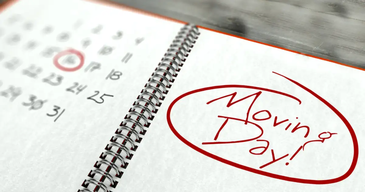 scheduling your move early