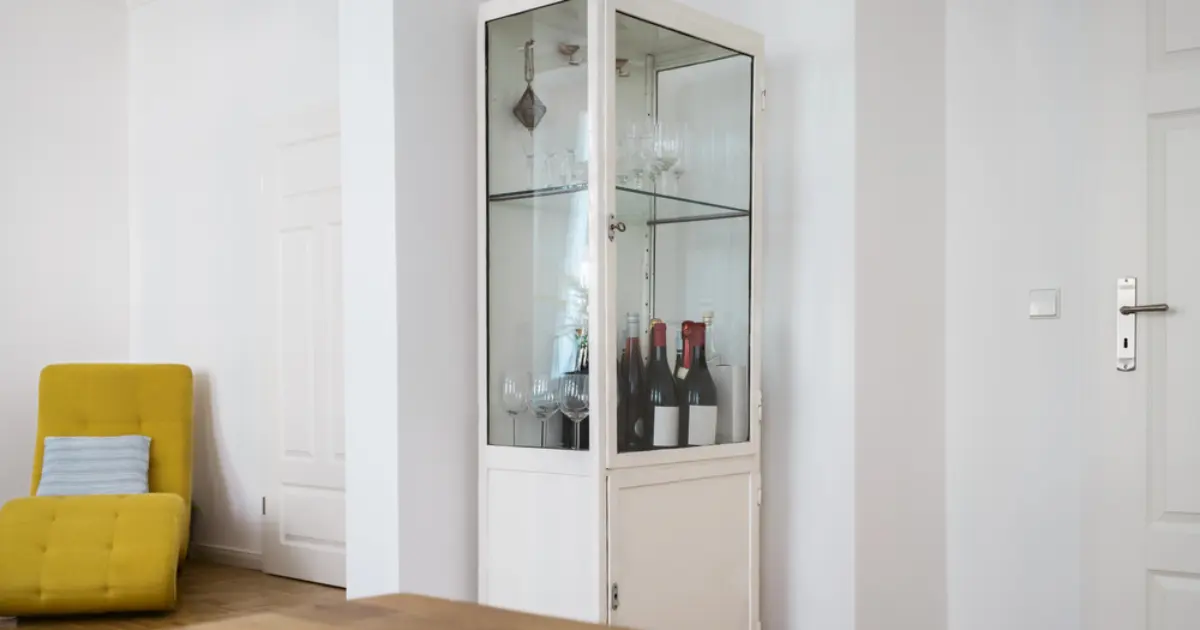examples of fragile furniture include glass cabinets which require professional care